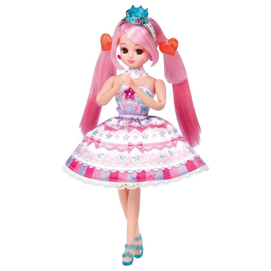 TAKARA TOMY Doll Magic Long Hair Doll Play House Toy Ages 3 and Up Passes Toy Safety Standards ST Mark Certification Licca TAKARA TOMY "Licca-chan