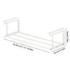 Under Shelf Basket Cabinet Telescopic Shelf Heavy-Duty Non-Slip Adjustable Rack Tray for Kitchen Sink Locker Vanity RV Closet