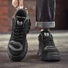 Новые модные осенние и зимние мужские высокие ботинки martin для студентов, трендовые рабочие туфли на мягкой подошве для мальчиков, кроссовки Martin с защитой труда
