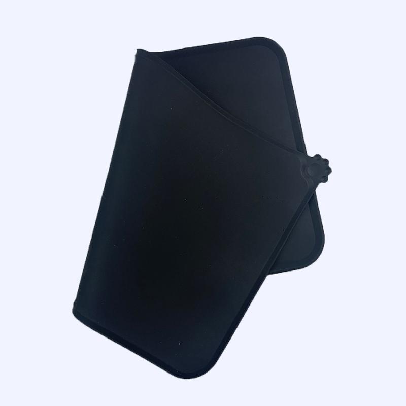 Новый водонепроницаемый коврик для домашних животных для собак и кошек, однотонный силиконовый коврик для корма для домашних животных, миска для домашних животных, коврик для питья, подставка для кормления собак, легко моется