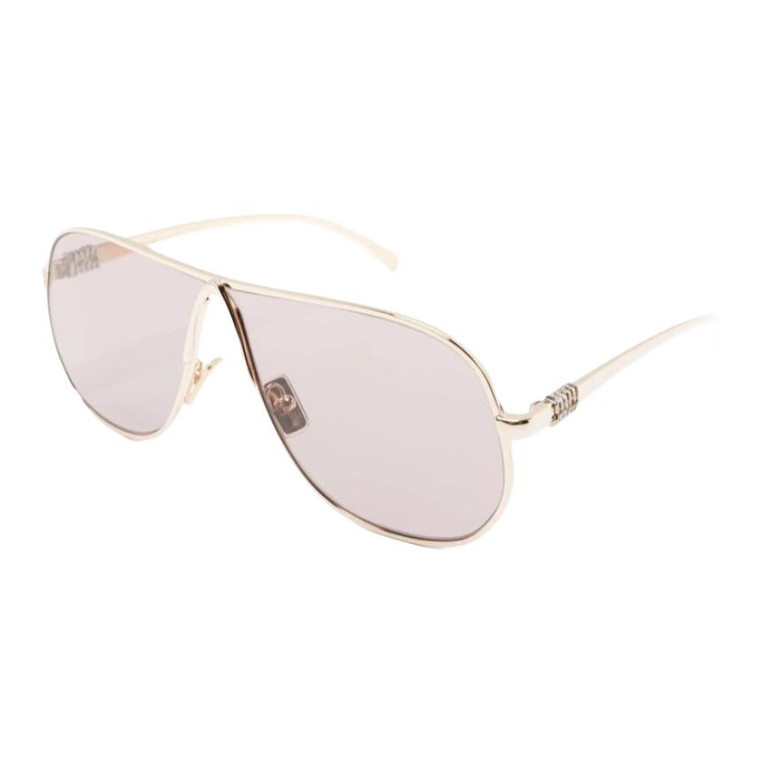 Miu Miu Lightweight Fashion Pilot Style Sunglasses Unisex sunglasses Gold 0MUA56S