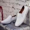 Fashion 2024 New Large Size 50 Men Loafers Soft Moccasins Fashion Soft Spring Autumn Genuine Leather Shoes Men Warm Flats Driving Shoes