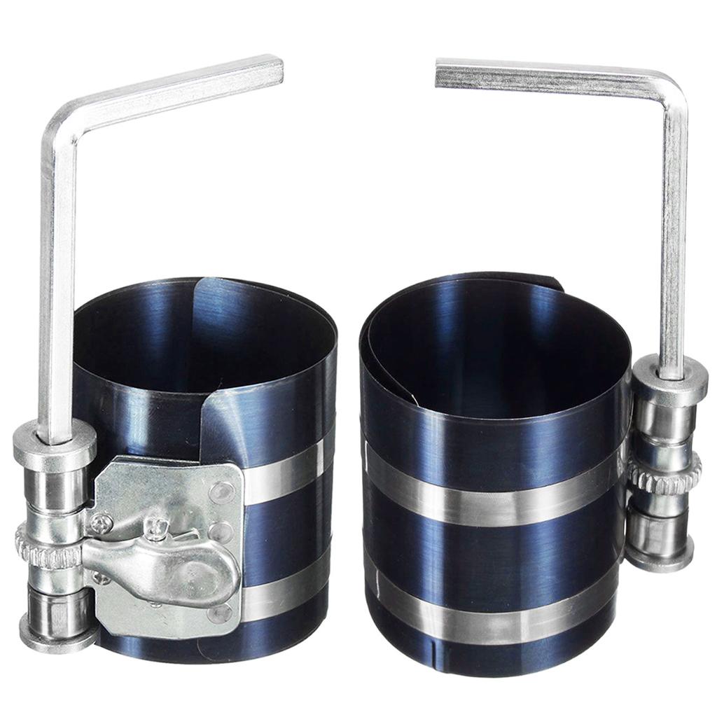 Компрессор поршневых колец Двигатель Трещоточный тип Зажимная лента Установщик 53-175 мм Металлическое кольцо Регулируемый компрессор для ремонта автомобиля