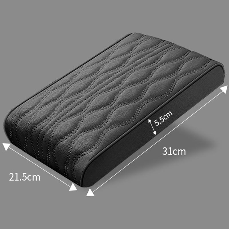 Universal Car Armrest Box Pad Height Increasing Pads Center Console Arm Rest Protection Cushion Automobile Interior Accessories