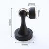 Luxury Cylindrical Brass Magnetic Door Holder Stopper Bedroom Brass Magnetic Suction Anti-Collision Door Stopper