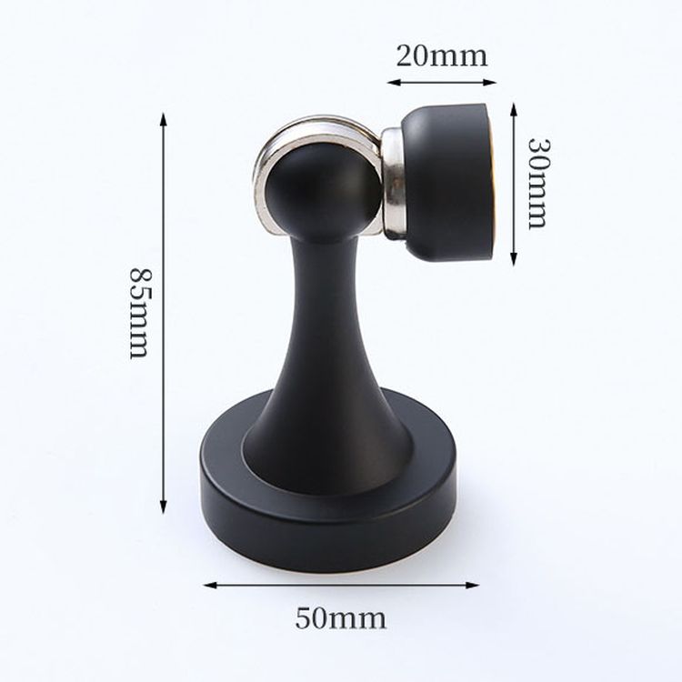 Luxury Cylindrical Brass Magnetic Door Holder Stopper Bedroom Brass Magnetic Suction Anti-Collision Door Stopper