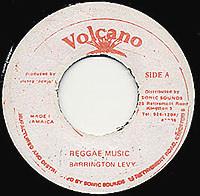 7inch Record BARRINGTON LEVY Reggae Music NONE Volcano Jamaica Reggae Ska Dub Used