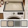 Retro Washing Machine Dust Proof Mat Bathroom Rugs Refrigerator Top Dust Mats Kitchen Rug Dust-proof Coffee Drain Pad Home Decor