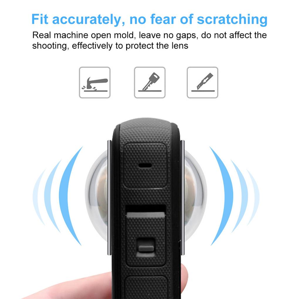 Для Insta360 X3 Sticky Lens Guards Dual-Lens 360 Mod Для Insta 360 X3 для onex3 Protector Accessories