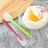 Baking Tools Spatula Translucent Mini Silicone Spatula Baking Scraper Cream Heat-Resistant Kitchen Utensils Smoother Decorator