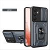 Для Samsung Galaxy A52 S A72 A73 A53 A54 A55 A56 A57 A33 A34 A35 A36 A37 Автомобильный Чехол для Телефона с Магнитным Вращающимся Кольцом и Слотом для Карты