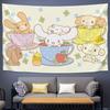Kawaii Cartoon Art Funny Sro Ccinnamoroll Flag For Room Dorm Camping Party Living Room Garage Bar Wall Picnic Club Decor Banner