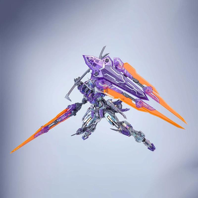 Original Holographic Translucent Valkyrie Assembly Model Action Figures Mecha Scp Process Toys Desktop Ornament Collectable Gift