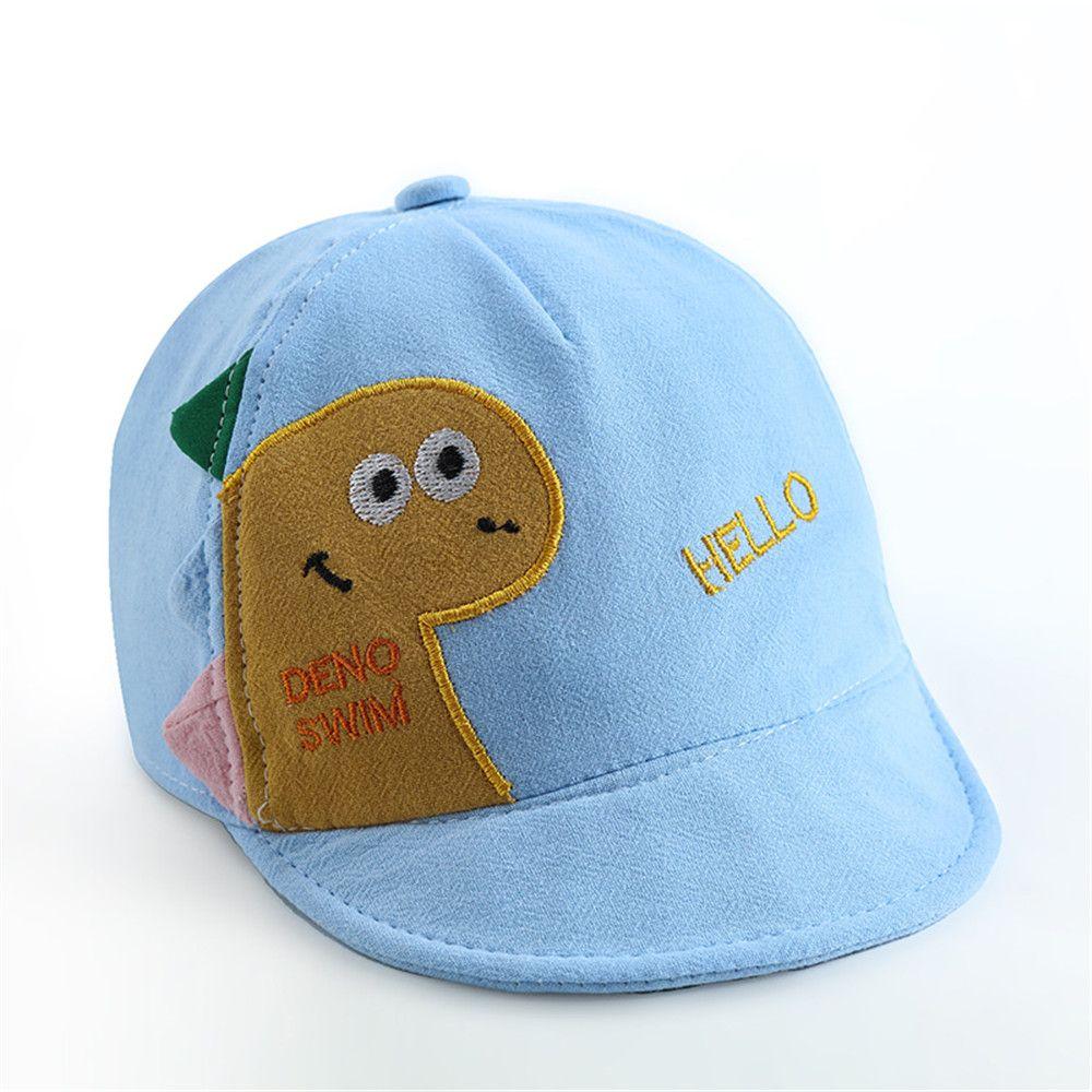 Boy Girl Adjustable Cute Deer Dots Mesh Spring Summer Baby Baseball Cap Cartoon Dinosaur Sun Hats