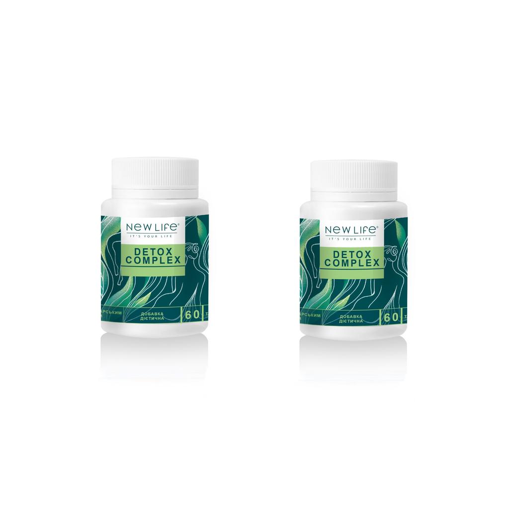 Detox Complex New Life Добавка Диетическая Очищение Организма 60 таблеток