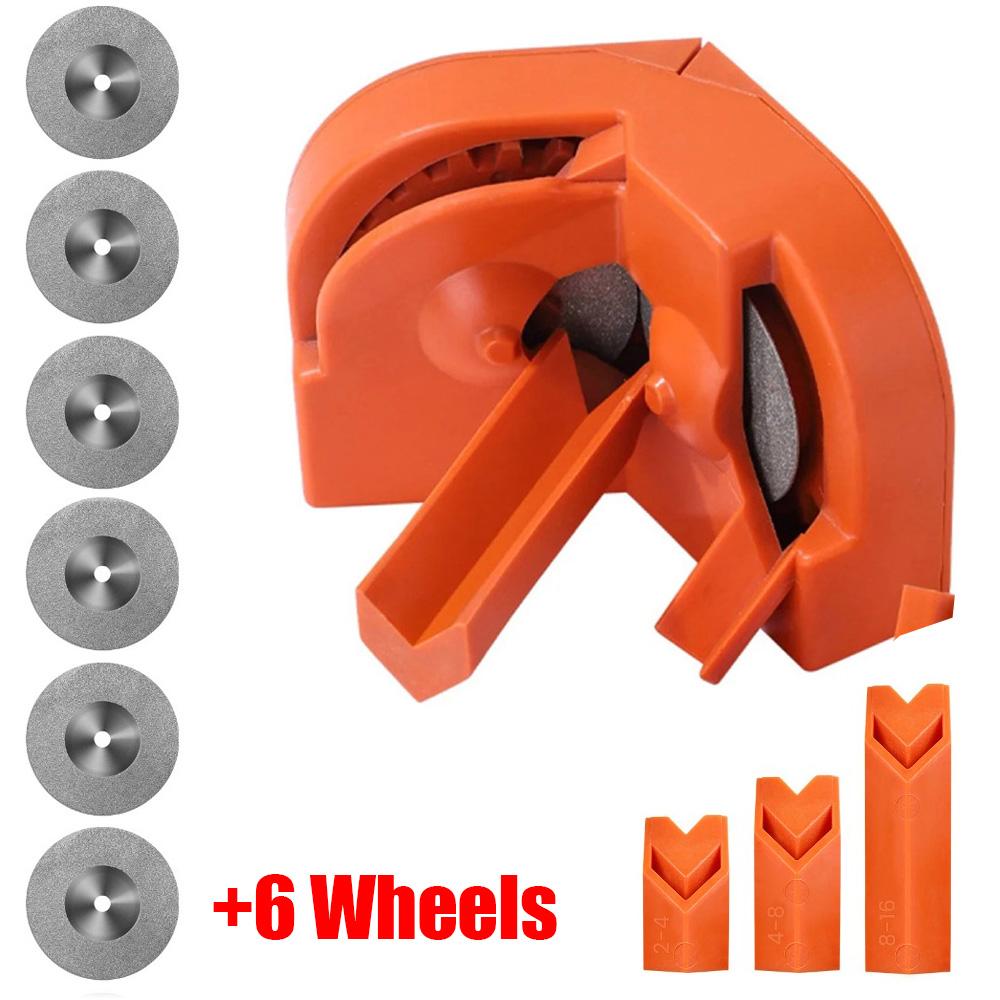 Точилка для сверл Многоцелевая точилка для шлифовки сверл, Портативный шлифовальный инструмент для сверл, Питание от электродрелей