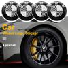 4Pcs 56/60/65MM Car Wheel Hub Cap Center Sticker Emblem Auto Badge Decal Accessories For BMW G30 F02 E46 G28 F30 F10 E60 E90 G20 CUP1 QQ16