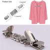Fashion Winter Retro New Shawl Brooch Cardigan Clip Duck Clip Clasps Sweater Blouse Pin