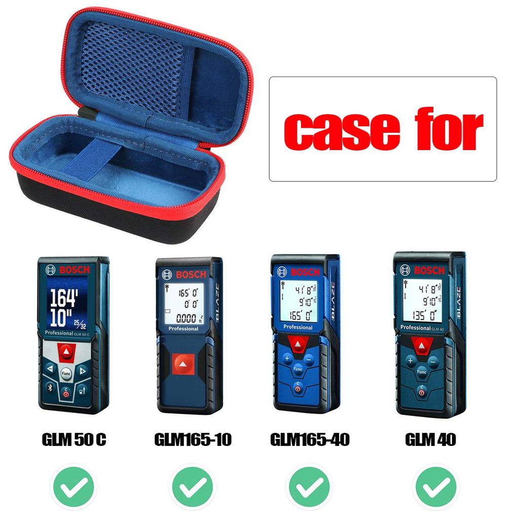 Co2crea Чехол для хранения, совместимый с лазерными дальномерами Bosch Professional GLM500/GLM40/GLM50C