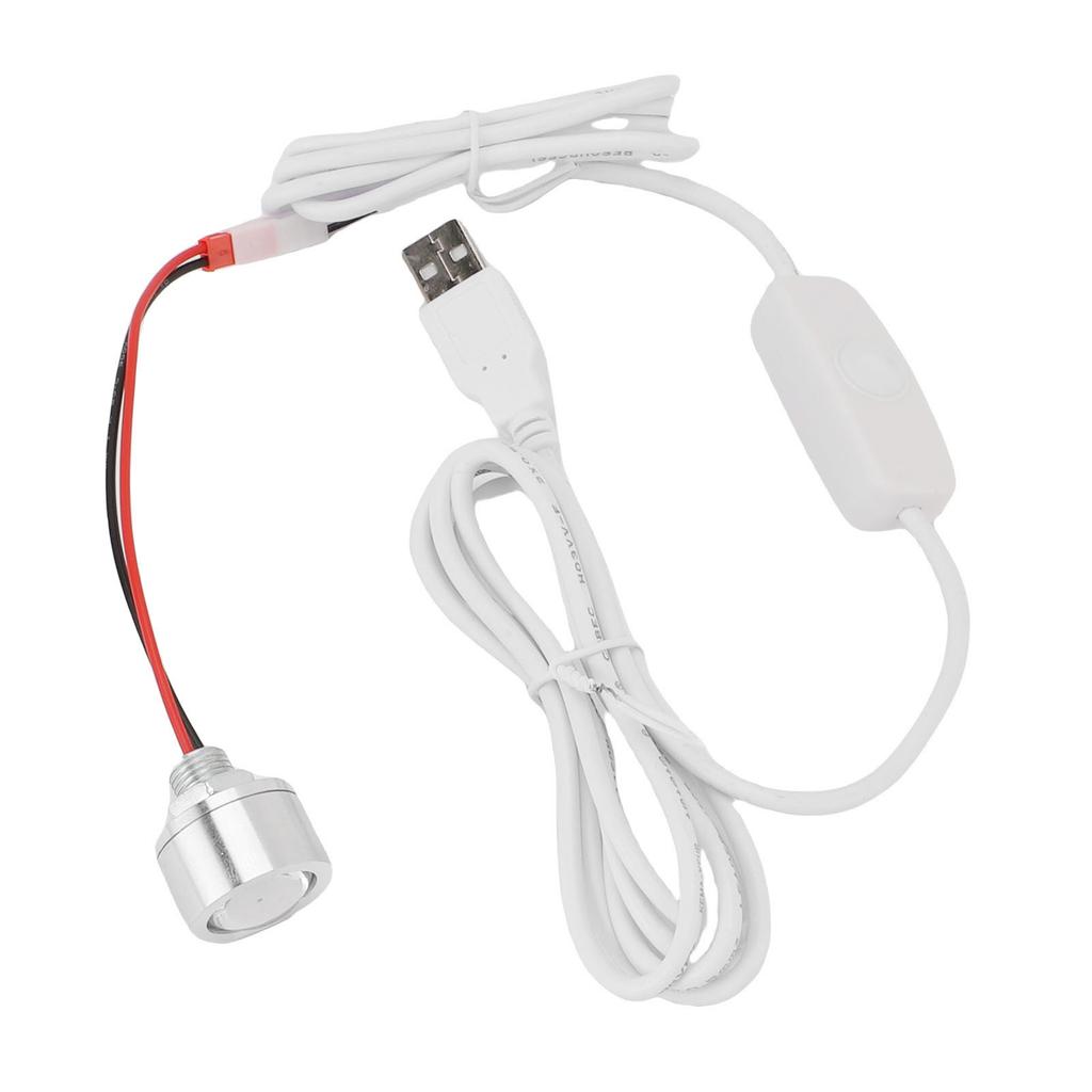 Светодиодный прожектор с бесступенчатой регулировкой яркости, USB-прожектор, 80 лм, 4000 К, 1 Вт для настенного искусства, витрины ювелирных изделий, шкафа, прихожей