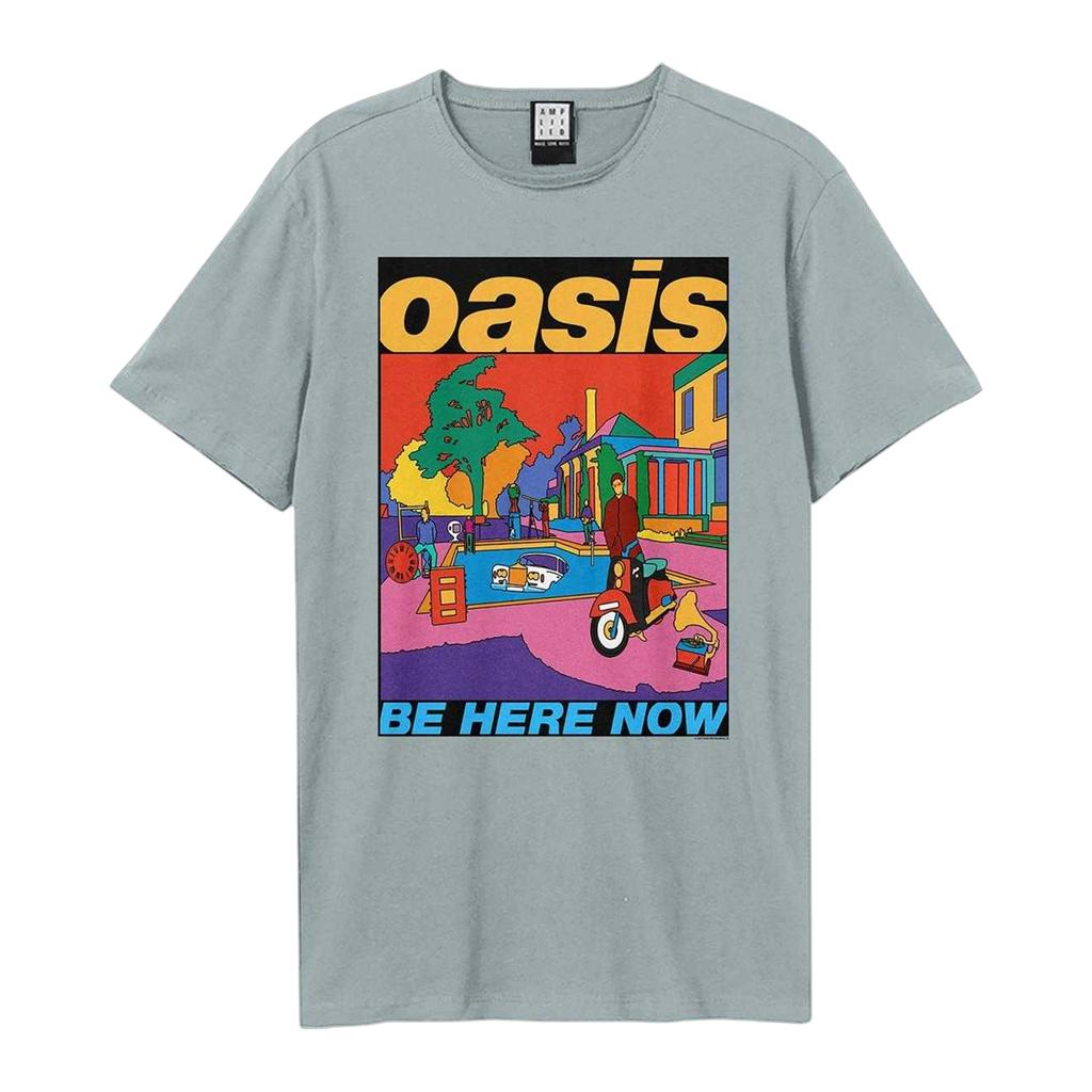 Amplified Unisex Adult Be Here Now Oasis T-Shirt