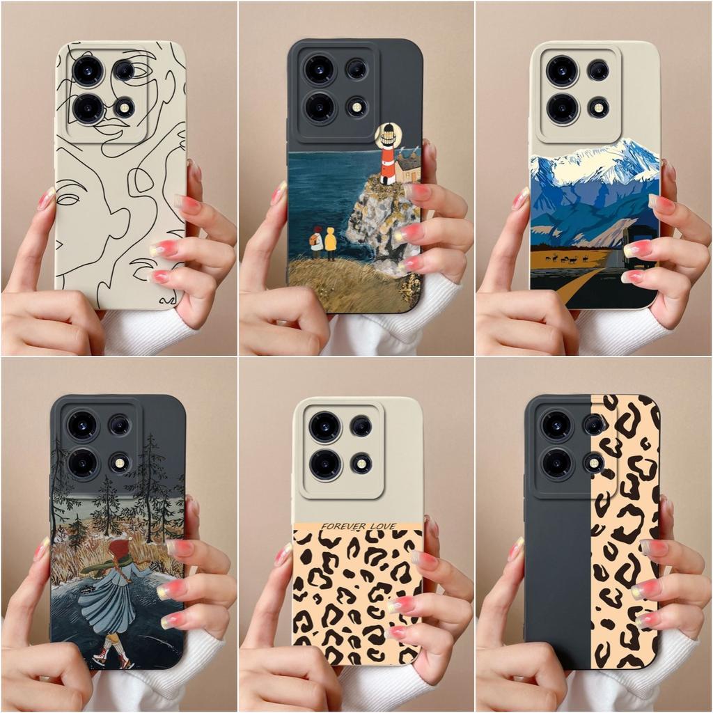 Для Tecno Pova 4 5 Pro Infinix Note 30 Pro VIP 30i Itel A60s A04 A05s чехол для телефона черный, белый цвет матовый модный мягкий силиконовый противоударный бампер из ТПУ