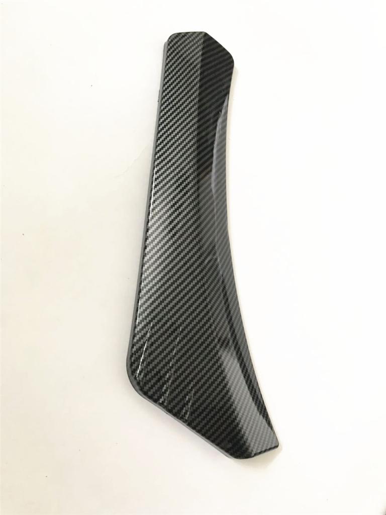 1 пара АБС глянцевый под карбон сплиттеры губы заднего бампера протектор универсальный