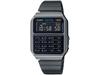 STANDARD CA-500WEGG-1BJF Men's Gray Resin Band Iconic Calculator Design