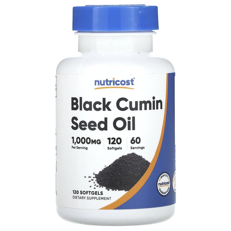Black Cumin Seed Oil, 120 Softgels (500 mg per Softgel)