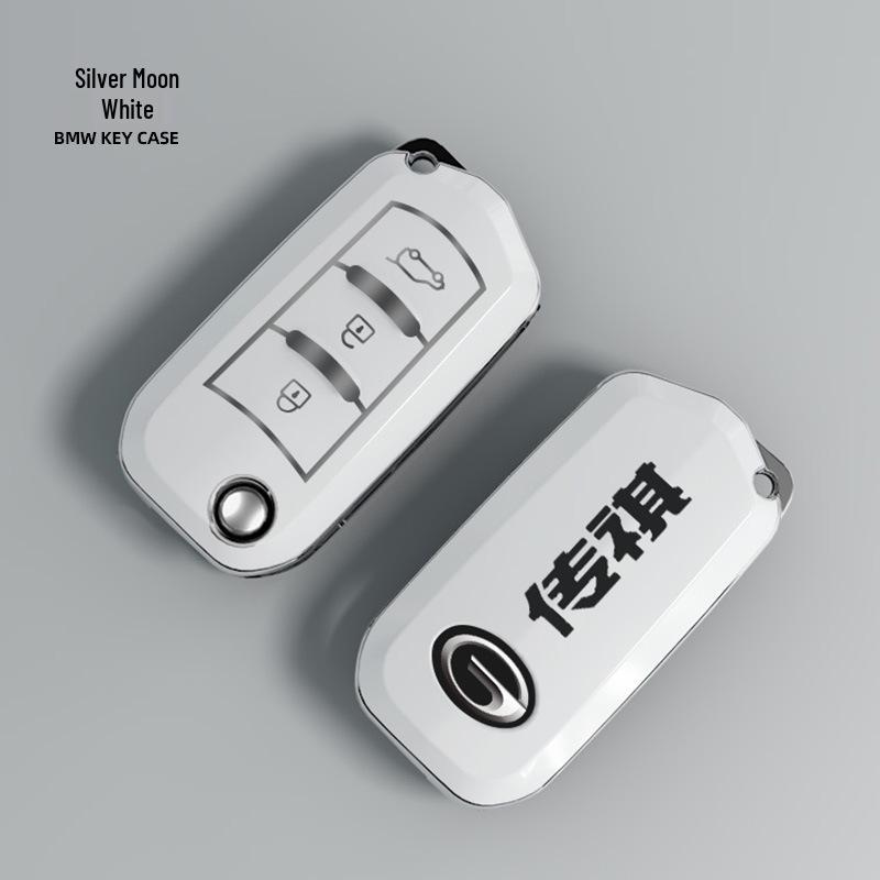 Чехол для ключа GAC Trumpchi для GS4/GS5/GS3/GA4/GA5/GA6 - Корпус ключа для автомобиля на новой энергии с пряжкой для мужчин и женщин