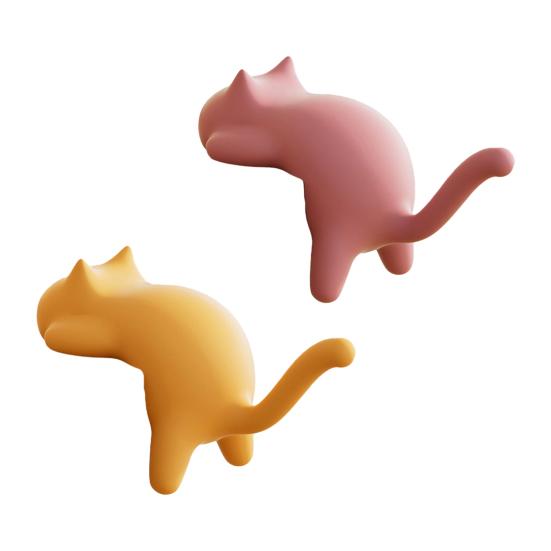 Милые Крючки-Зажимы для Края Стола Кошка Без Сверления Настольный Крючок-Вешалка Крючки Котенок Настольный Органайзер Крючки для Ключей Сумок Наушников