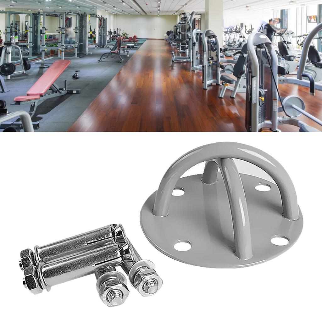 Подвес для качелей Железо Устойчивый к ржавчине Высокая грузоподъемность Крюк для качелей для гамака Вентилятор Серебристый