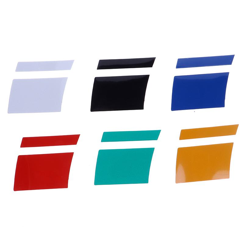 Светоотражающие виниловые наклейки на обод колеса автомобиля, 6 шт., наклейки на колесо автомобиля, аксессуары, наклейка