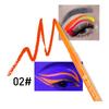 Colorful UV Waterproof Luminous Eyeliner Gel Pen Fluorescent Eyeliner Pen Halloween Christmas Party Stage Face Color Paint Pen
