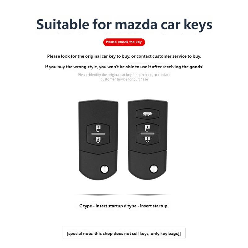 Чехол-оболочка из ТПУ для умного брелка автомобиля Mazda 2 3 5 6 BL BM GJ Atenza Axela Demio CX-3 CX3 CX-5 CX5 CX7 CX-7 CX-9 CX8