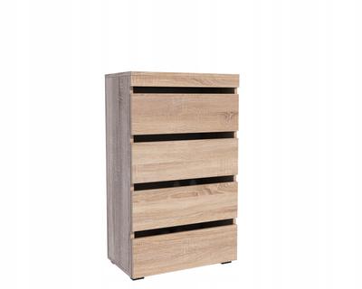 Figaro Shoe Cabinet Sonoma Oak Chest of Drawers with Shelves