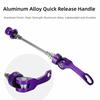 Aluminum Zinc Zinc Alloy Bike Quick Release Skewers Lever Axle Bike Bolt Hub Skewers  Cycling