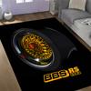 Wheels Bbs Floor Rug Office Rug Suitable for Foyer Hallway Outdoor Decorate room Antislip Carpet Anime Office Decor Birthday/Christmas Gift