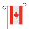 Drapeau - Canada - 32 X 47.5 Cm - Polyester - Impression Recto/verso - Jardin Extérieur