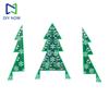Мини светодиодная мигающая рождественская елка DIY Набор Простая 3D рождественская елка Электронная пайка Практика DIY Разборные компоненты Украшение Подарок