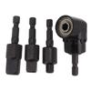 Sockets Adapter with 360 Degree Rotatable Hex Shank Drill Adapters 105 Degree Angle Screwdriver