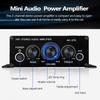 AK270 Mini Audio 2 Channel Stereo Power Amplifier Portable Sound Amplifier AUX Input Speaker Amp for Car and Home