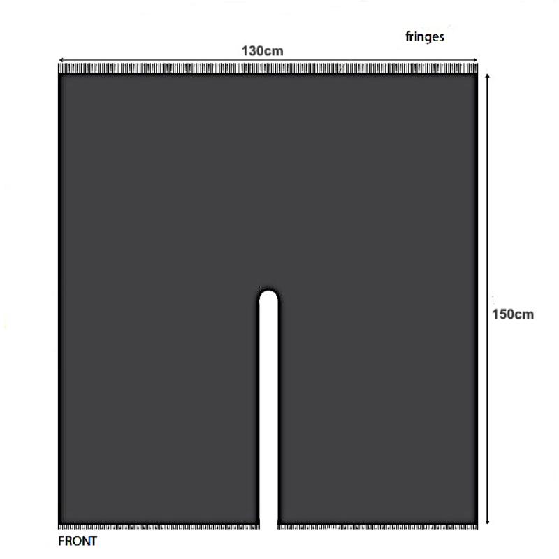 European and American Style Women's Fashion Tassel Scarf  Thicken Long Pashmina Ethnic Style Split Shawl Winter Warm Wraps