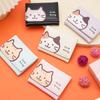 Multi-card Slot Cartoon Cat Short Wallet Solid Color Cute Card Bag Mini Coin Purse  Outdoor