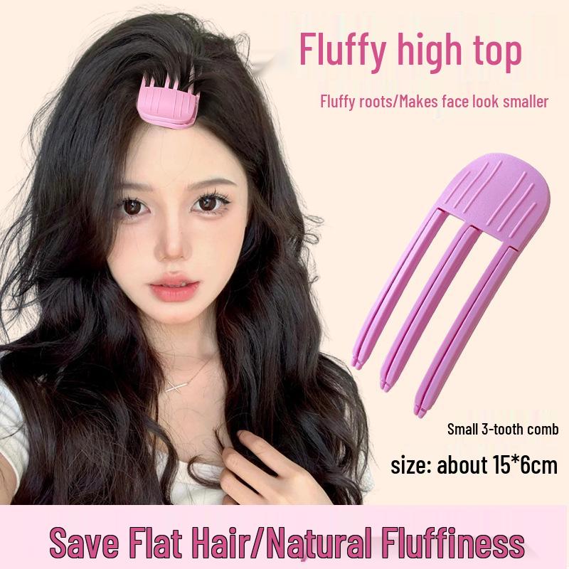 Женская заколка для объема волос для пышных корней и укладки челки