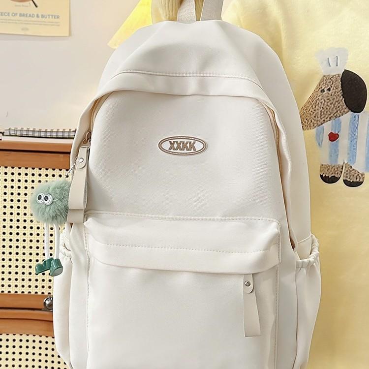 Schoolbag Middle school student schoolbag Anti-splashing water to reduce burden, light and large-capacity learning simple and versatile backpack