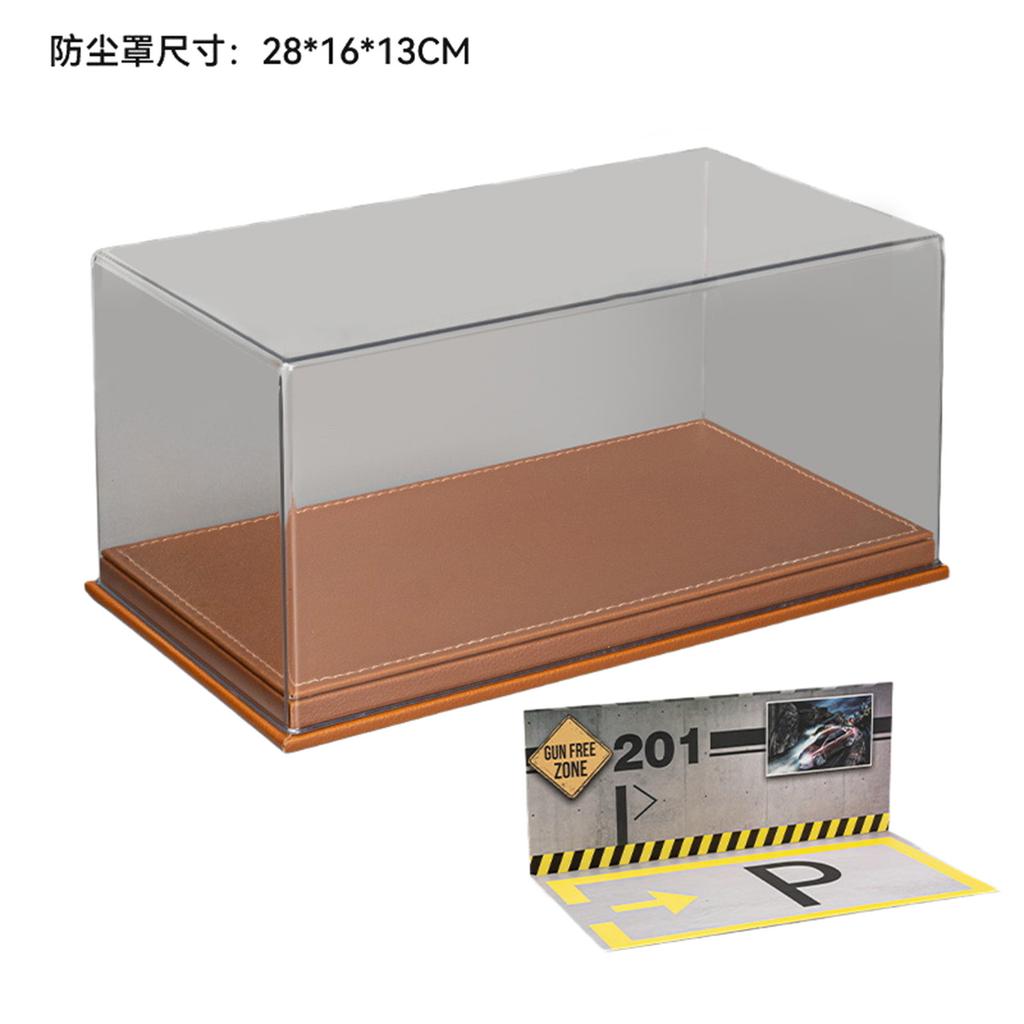 1:24 1:32 Scale Lighting Parking Lot Assembly Toy Diecast Alloy Model Car Garage DIY Scene Collection Display Toy Children Gift