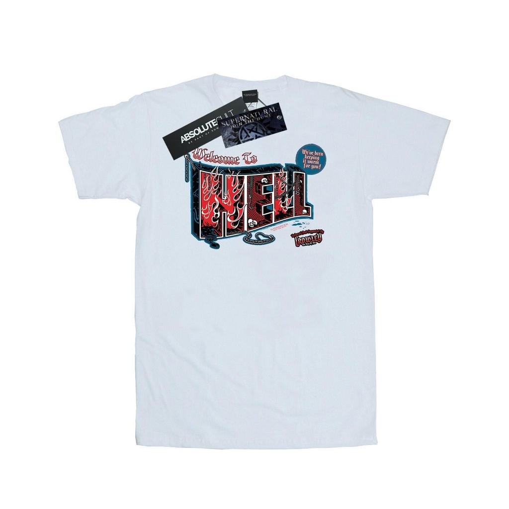 Supernatural Mens Welcome To Hell T-Shirt