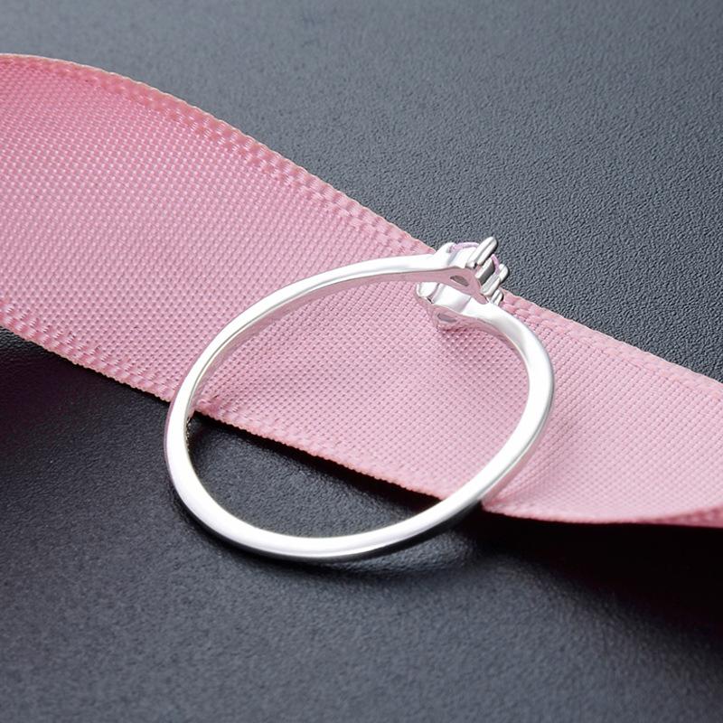 Классическое кольцо Lindon из стерлингового серебра 925 пробы с цирконом, женские ювелирные изделия, свадебный подарок для вечеринки