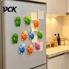 Room Aesthetic Accessories 5Pcs Mini Resin Turtle Refrigerator Magnet, Colorful Tortoise Fridge Decor Home Office Kitchen Locker Decorative